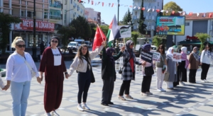 Burdur’da sessiz çığlık eylemi