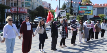 Burdur’da sessiz çığlık eylemi