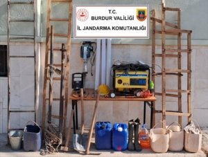 Jandarmadan kaçak kazı operasyonları