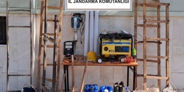 Jandarmadan kaçak kazı operasyonları