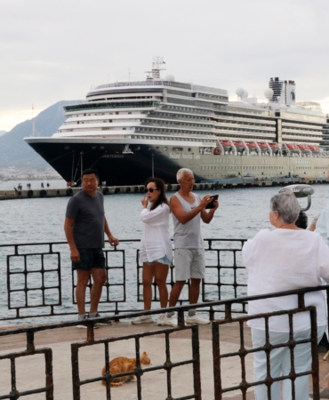 Kruvaziyerle 1878 turist Alanya’ya geldi