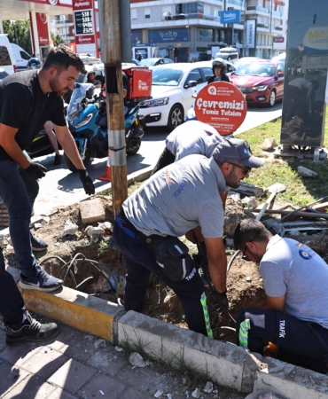 Büyükşehir sinyalizasyon alt yapısını yeniliyor