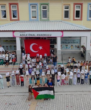 Burdur’da Filistin farkındalık etkinlikleri