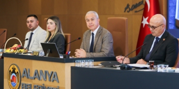 Alanya Belediyesi’nde ekim meclisi