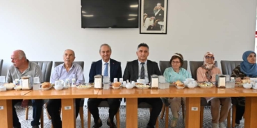 Kaymakam Dervişoğlu ve Başkan Kocagöz, Şefkat ve Huzurevi’ni ziyaret etti