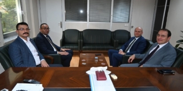 Vali Yardımcısı Deveci’den Kaymakam Türker’e ziyaret