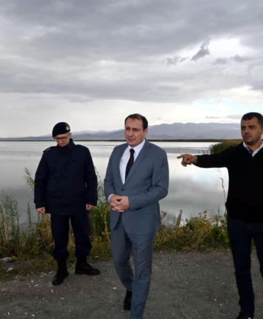 Eber Gölü’nde inceleme