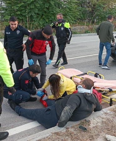 Burdur’da kaza: 3 yaralı