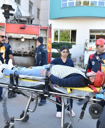 Kepez Belediyesi’nden gerçeğini aratmayan tatbikat