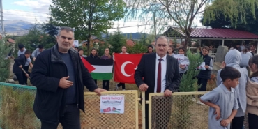 Gazze için ‘barış bahçesi’ kurdu