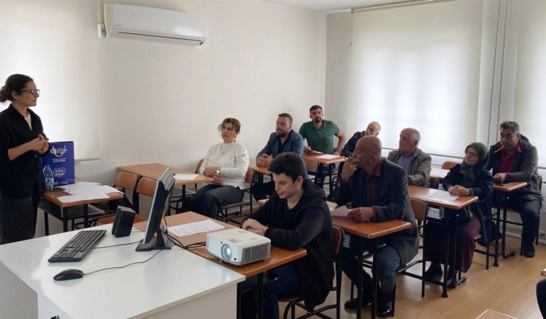 Büyükşehir’de tarımsal eğitimler sürüyor