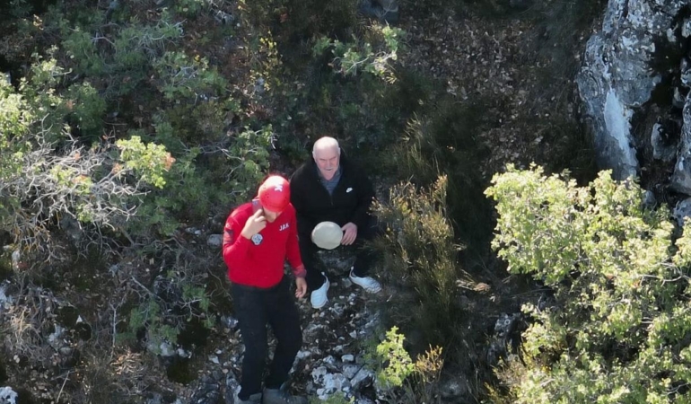 Doğa yürüyüşünde kaybolan emekli muhasebeci 4 günde bulundu (2)