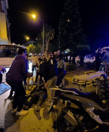 Yaralı sürücüyü bırakıp kaçtı