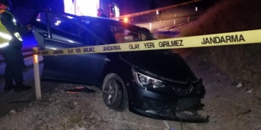 Otomobil TIR’la çarpıştı: 1 ölü, 1 yaralı