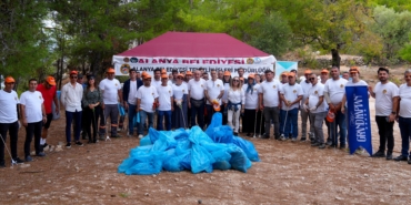 Alanya’da kale temizliği