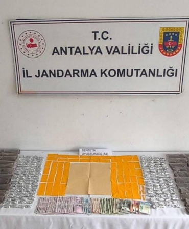 Alanya’da uyuşturucu operasyonu