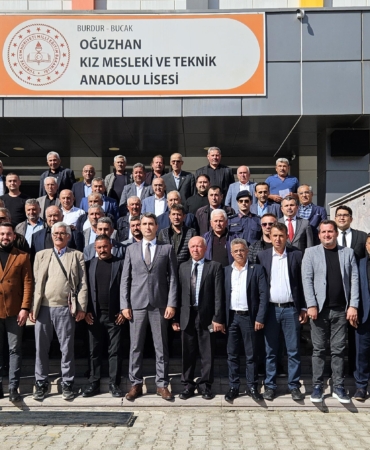 Kaymakam Kuruca, muhtarlarla bir araya geldi