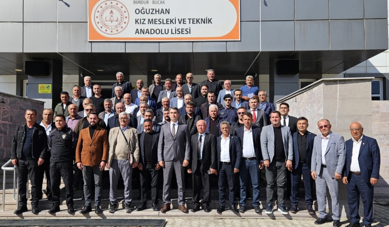 Kaymakam Kuruca, muhtarlarla bir araya geldi