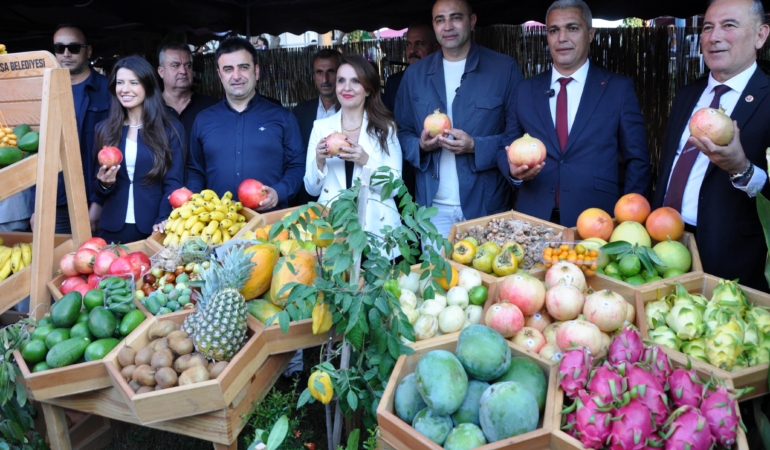 Çekirdeksiz Nar ve Tropikal Meyve Festivali başladı