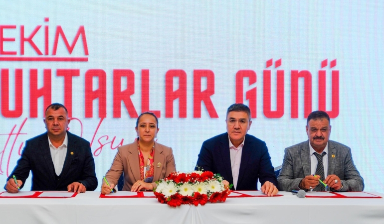 Muhtarlar Akademisi iş birliği protokolü imzalandı