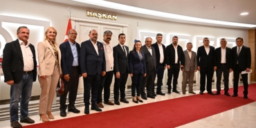 Muhtarlardan Başkan Vekili Özdemir’e ziyaret