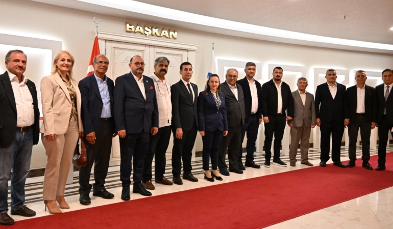 Muhtarlardan Başkan Vekili Özdemir’e ziyaret