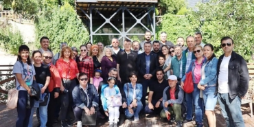 Barajda muhteşem manzara