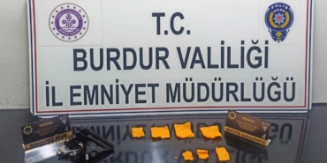 Burdur’da uyuşturucu operasyonu