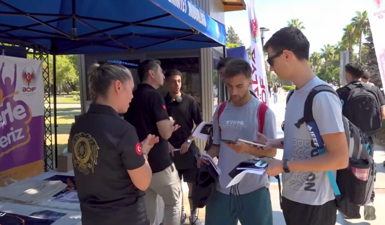 27 bin üniversite öğrencisine güvenlik bilgilendirmesi