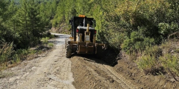 Alanya kırsalında yoğun mesai