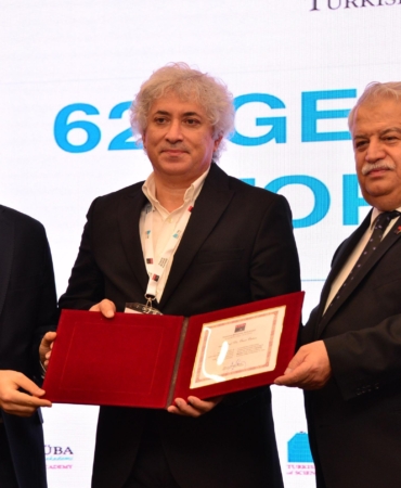 Prof. Dr. Ömer Özkan’a TÜBA Şeref Üyeliği beratı