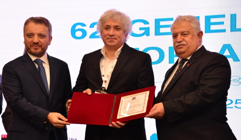Prof. Dr. Ömer Özkan’a TÜBA Şeref Üyeliği beratı