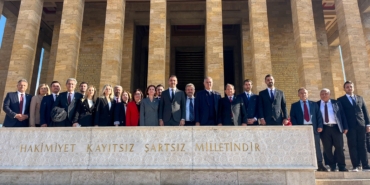 Manavgat Belediye Başkan Vekili Çiçek, Anıtkabir’de