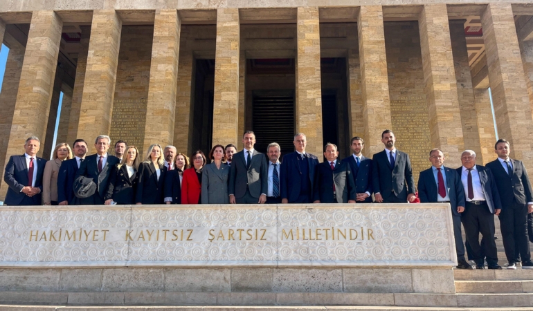 Manavgat Belediye Başkan Vekili Çiçek, Anıtkabir’de