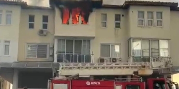 Korkutan yangın büyümeden söndürüldü