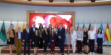 Antalya Büyükşehir Belediyesi Litvanya heyetini ağırladı