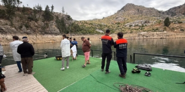 Baraj gölünde kaybolan İrlandalı turist aranıyor