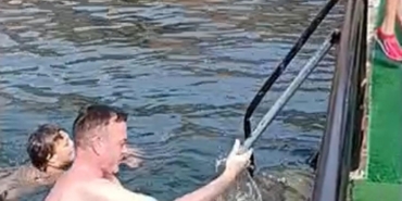 3 gündür aranan İrlandalı turistin baraj gölüne girdiği görüntüler ortaya çıktı