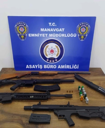 Manavgat’ta huzur operasyonu