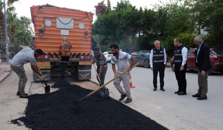 ASAT Genel Müdürü Gülebay, Konyaaltı’ndaki çalışmaları inceledi