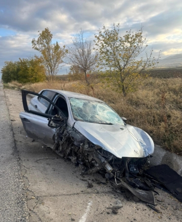 Sandıklı’da kaza: 2 yaralı