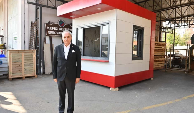 Kepez’e modern ekmek büfeleri