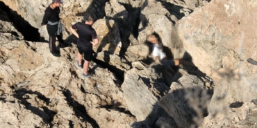 Falezlerde cansız bedeni bulundu