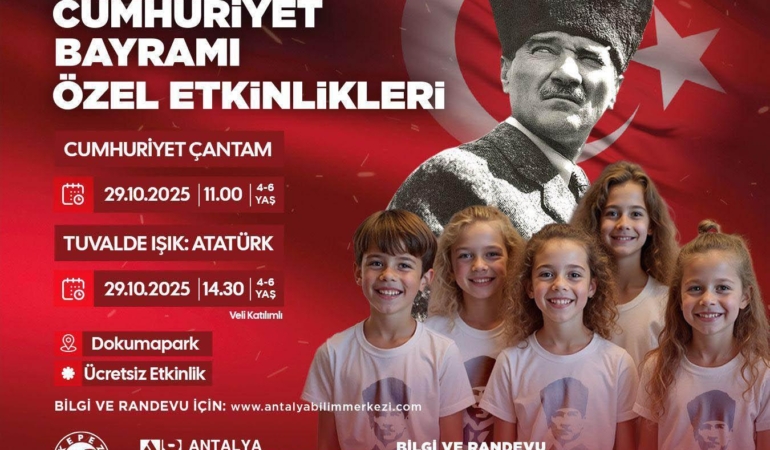 Kepez’de Cumhuriyet coşkusu yaşanacak