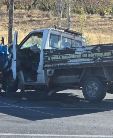 Bolvadin’de kaza: 1 ölü, 2 yaralı