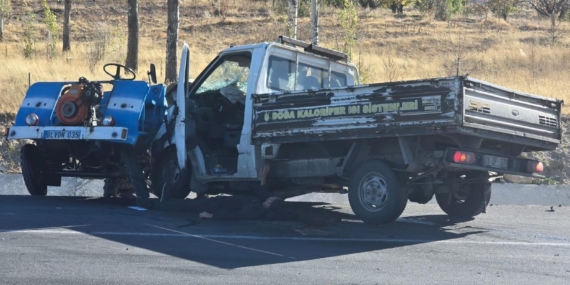 Bolvadin’de kaza: 1 ölü, 2 yaralı Bolvadin’de kaza: 1 ölü, 2 yaralı