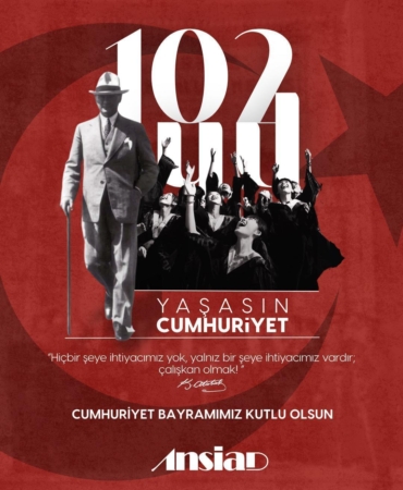 ANSİAD Başkanı Özbek: Atatürk’ün vizyonu yolumuzu aydınlatıyor