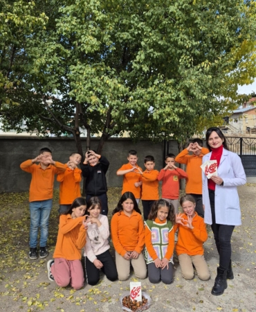 Öğrencilerin 29 Ekim hediyesi