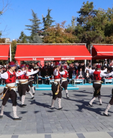 Burdur’da 29 Ekim kutlaması