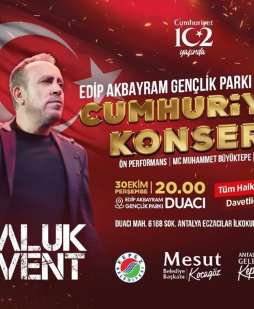 Edip Akbayram Gençlik Parkı açılışı ve Cumhuriyet kutlamalarına 5 noktadan ring hizmeti